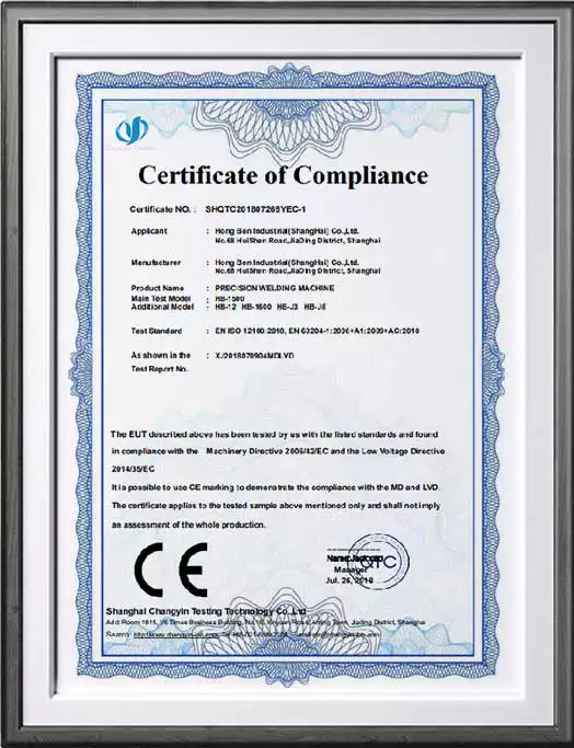 cold welding certification authority